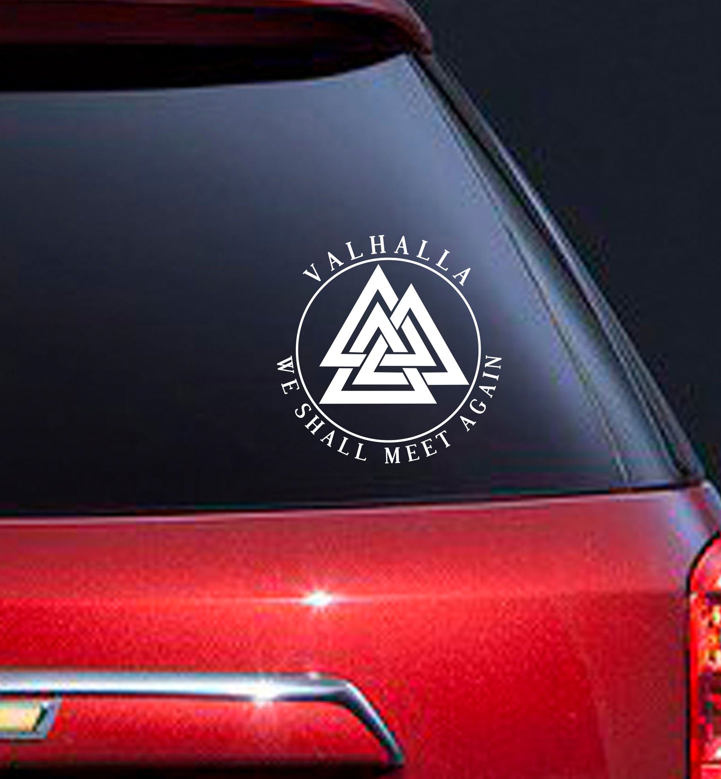 Odin's Knot Valhalla Decal