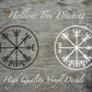 Viking Compass Decal