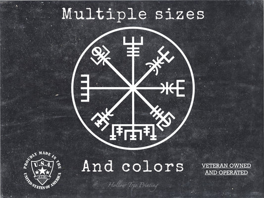 Viking Compass Decal