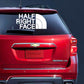 Half Right Face Decal