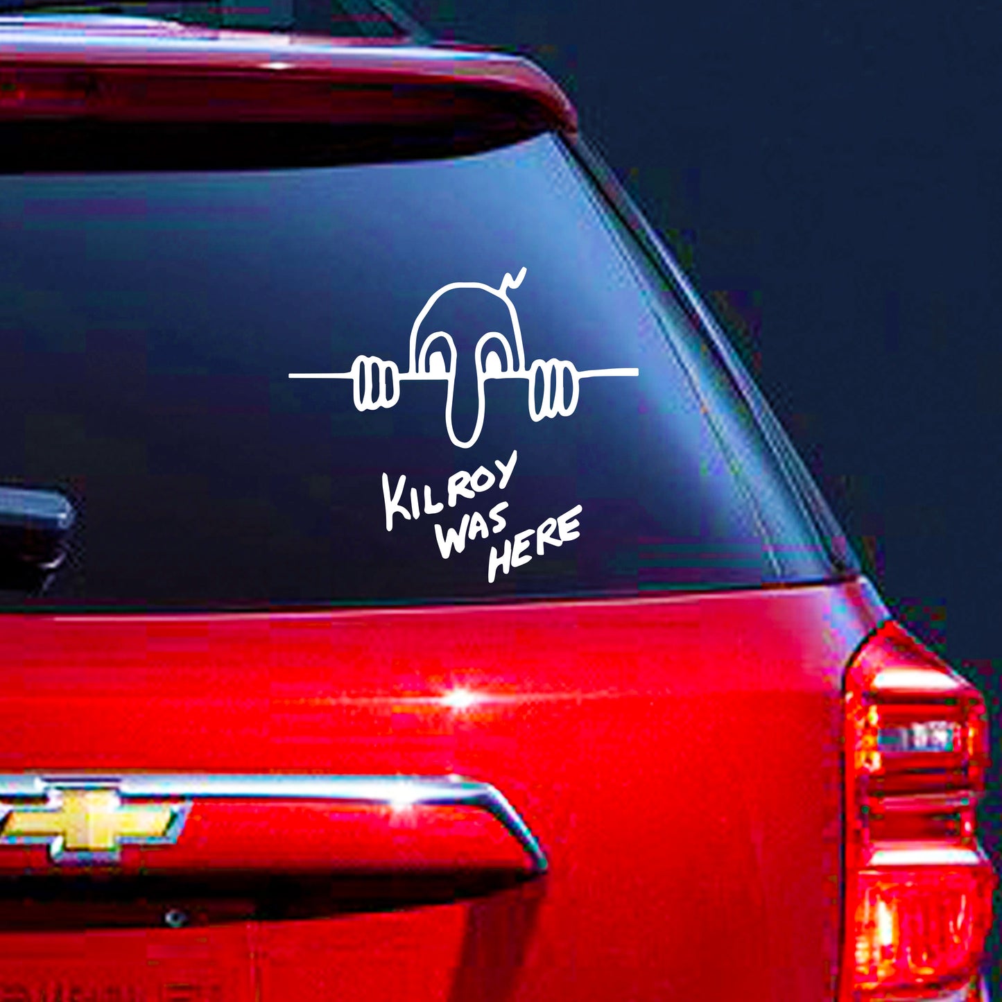 Killroy Was Here Decal