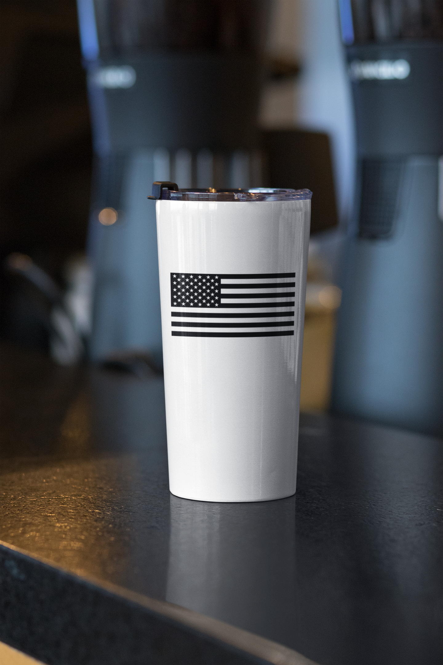 Subdued American Flag Decals (Set)