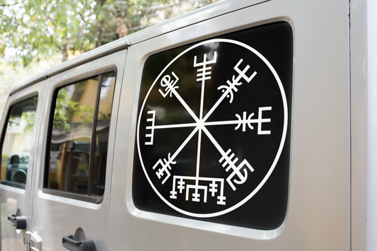 Viking Compass Decal