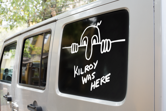 Killroy Was Here Decal