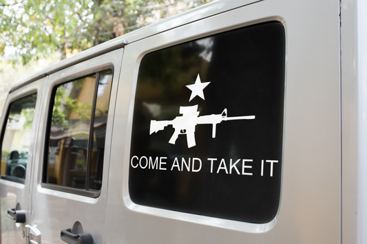 M4 Come and Take It Decal