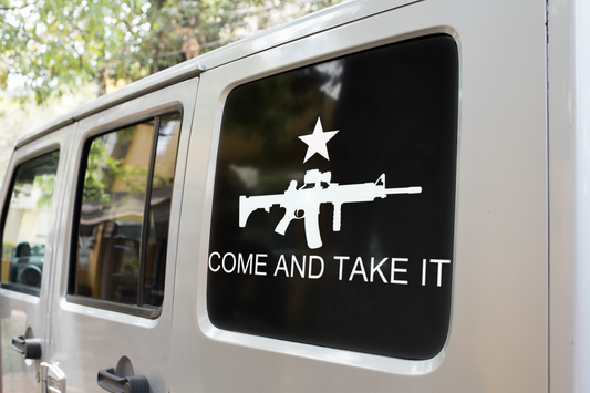 Tacticool M4 Come and Take It Decal