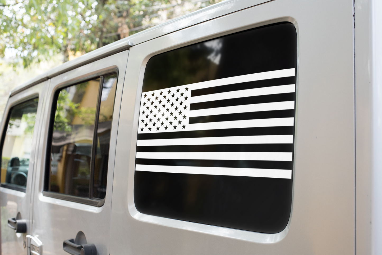 Subdued American Flag Decals (Set)